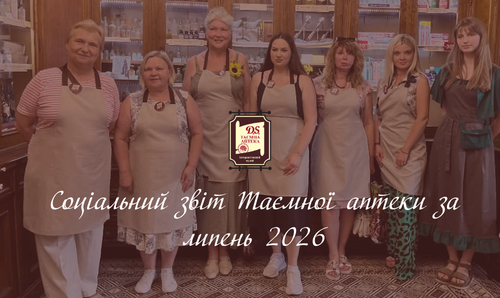 Соціальний звіт Таємної аптеки за серпень 2026